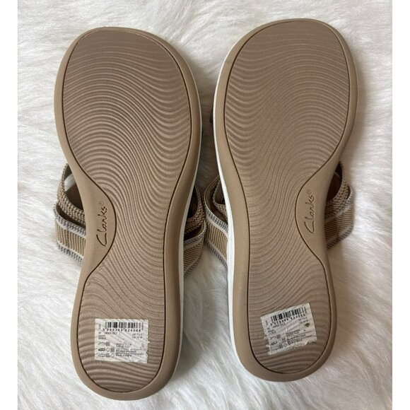 Clarks Cloudsteppers Sport Slide Mira Isle Sandal Women's 10 - Picture 5 of 6